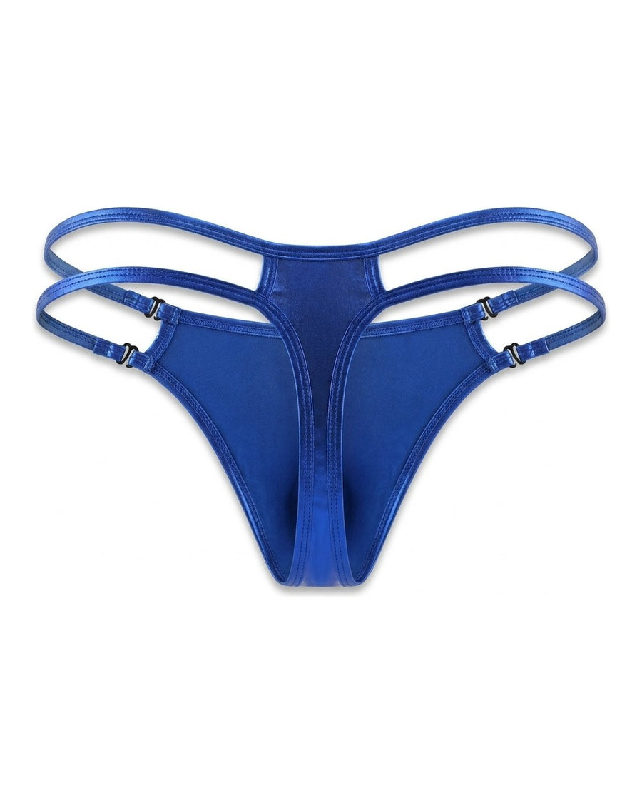 Men's Low-Rise Silky Microfibre Tanga Briefs – back