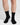 Men's Cotton Dress Socks – worn, front view