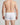 Ensfarvede herreboxershorts i bomuld – båret, set bagfra