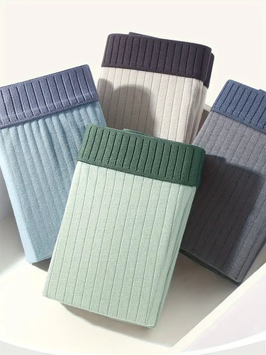 SET DI 7 BOXERS IN COTONE ELASTICIZZATO E TRASPIRANTE