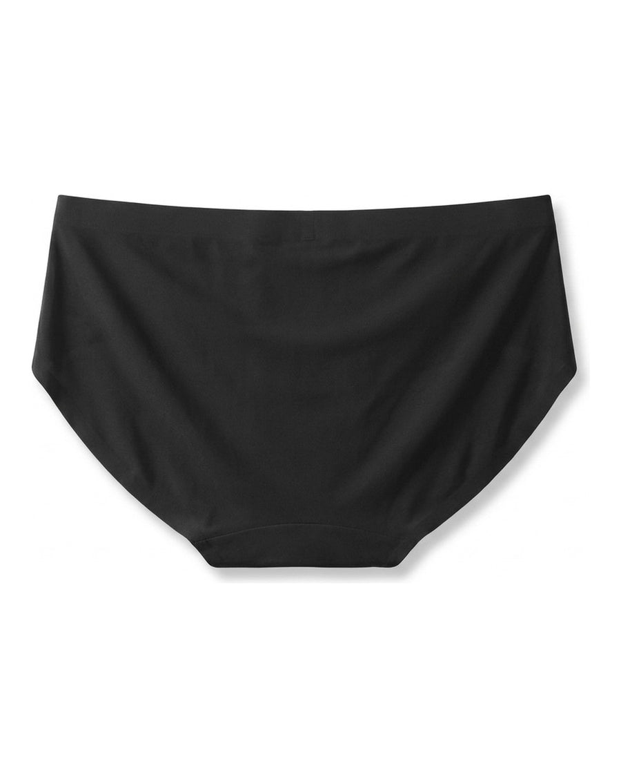 Men's Seamless Sheer Silky Microfibre Briefs – back