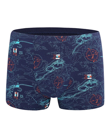 Boxer uomo in bambù elasticizzati con stampe – davanti