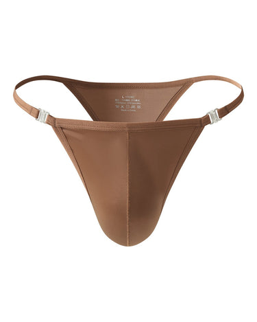 Tanga uomo in raso a vita bassa – davanti