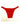 Slip uomo in nylon rossi – davanti