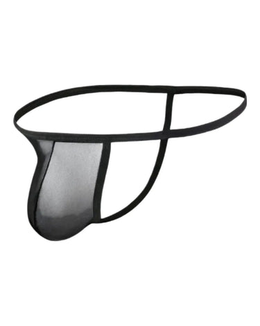 Men's Stretch Silky Microfibre Thong – front