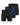 Men's Long-Leg Bamboo Fibre Boxer Briefs – 3 long-leg boxers: black, navy blue and black