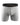 Lange boxershorts heren van katoen en microvezel – lichtgrijze boxer, voorkant