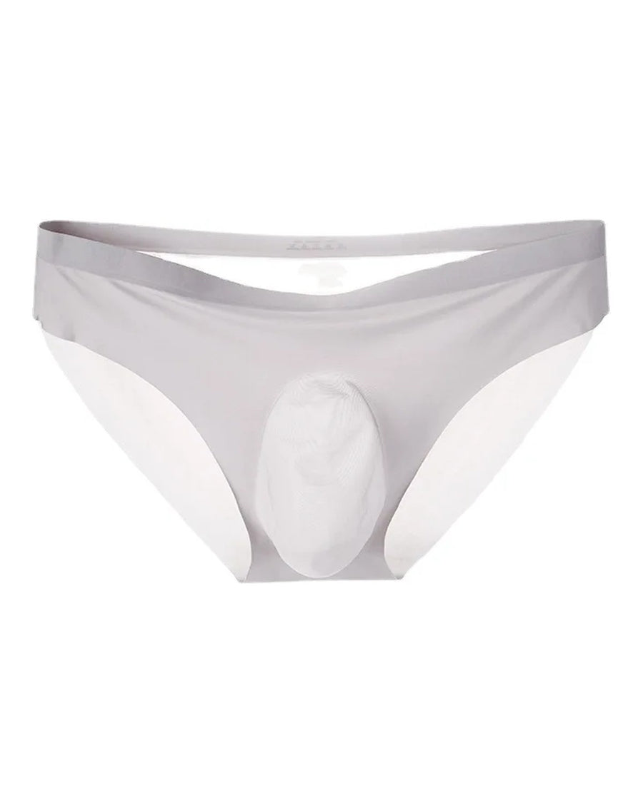 Men's Seamless Mid-Rise Silky Microfibre Briefs – side view