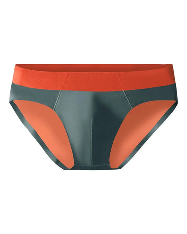 Men's Seamless Silky Microfibre Briefs – front