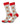 Men's Patterned Christmas Cotton Socks – gingerbread on grey design