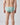 Men's Seamless Silky Microfibre Pouch Briefs – worn, back view