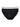 Men's Plain Modal and Bamboo Briefs – black brief, front view