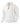 Maglione mezza zip a trecce bianco, vista frontale