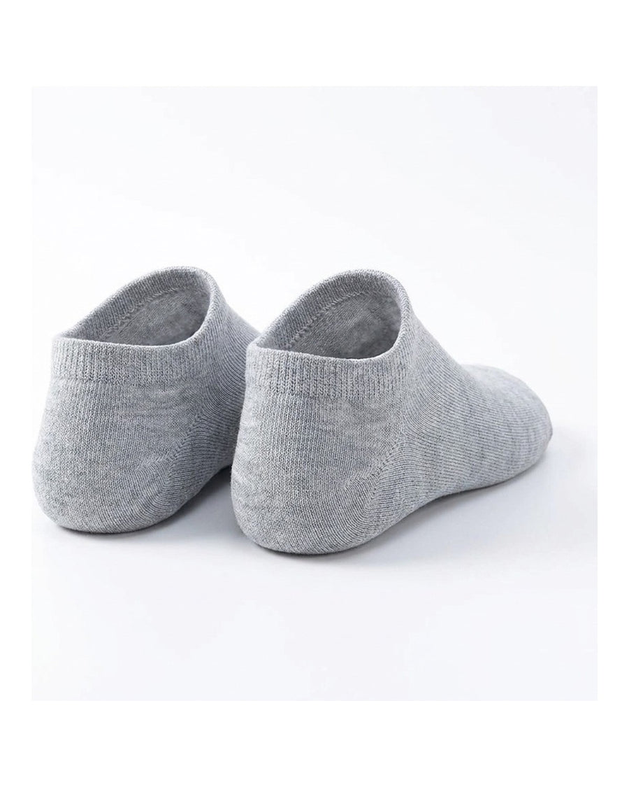 Men's Absorbent Sports No-Show Socks – back