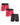 Boxer natalizi uomo in cotone Merry Christmas – confezione da 3 pezzi, 2x rosso + 1x nero
