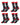 Men's Patterned Christmas Cotton Socks – pack of 4 pairs, 4x Christmas dinosaur