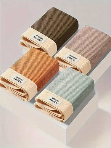 SET DI 4 BOXER DA UOMO IN COTONE - TRANPIRANTI ED ELASTICI