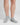 Men's Absorbent Sports No-Show Socks – worn, front view