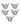 Men's Low-Rise Satin Briefs – pack of 5 pieces, 5x silver
