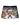 Lustige Herren Weihnachts-Boxershorts mit Ziege – Vorderseite