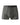 Men's Pinstripe Boxer Briefs – black striped boxer, front