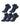 Calzini alla caviglia uomo sportivi con linguetta – 5 paia di calzini alla caviglia blu navy