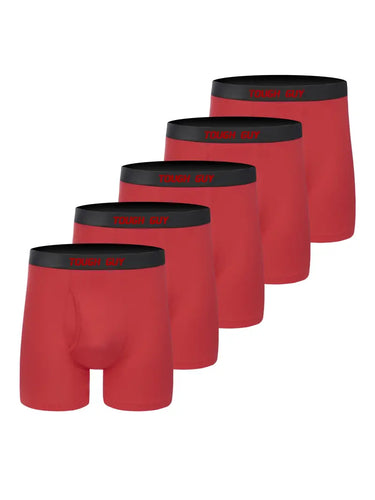 SET DI 5 BOXER DA UOMO SPORTIVI IN COTONE E CONFORTEVOLI