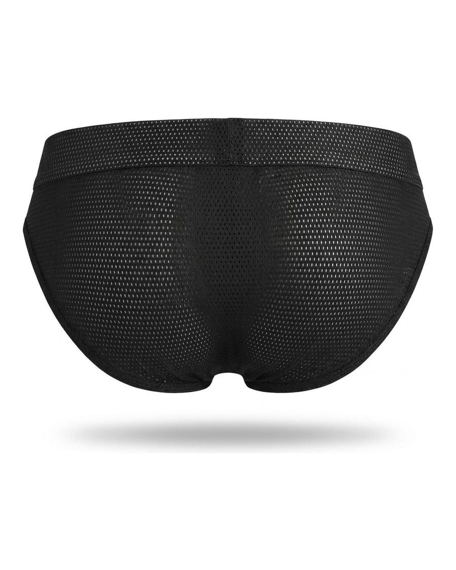 Atmungsaktive Herren Slips aus Mesh – Rückseite