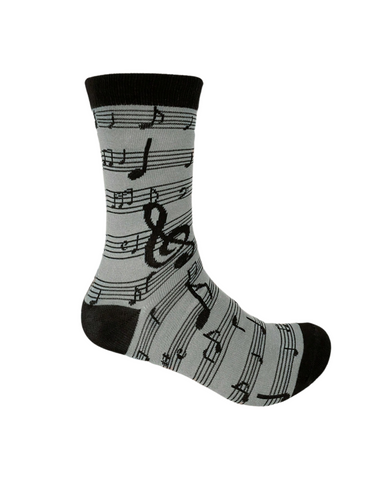 SET DI 4 CALZE UOMO - SIMBOLI MUSICALI E DESIGN ORIGINALI