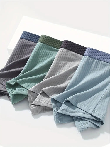 SET DI 7  BOXERS  IN COTONE ELASTICIZZATO E TRASPIRANTE