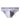 Men's Low-Rise Cotton Briefs in Colours – white brief, front view