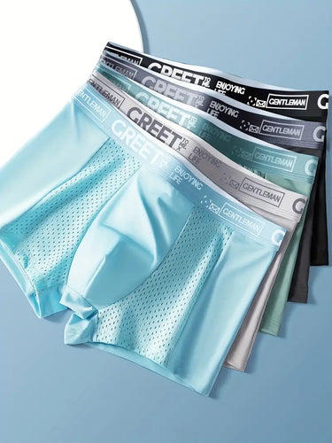 SET DI 4 BOXER DA UOMO CONFORTEVOLI E ANTIBATTERICI