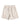 Pantaloncini beige con coulisse, vista frontale