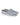 Loafers i mocka Mist Blue, från sidan