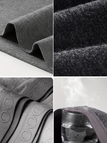 SET DI 3 BOXER DA UOMO IN COTONE, ALTA ELASTICITÀ
