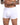 Men's White Stretch Cotton Boxer Briefs – white boxer worn, front