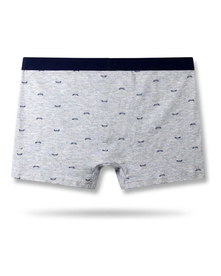 Herreboxershorts i bomuld uden sømme – bagside