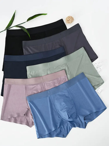 SET DI 6 BOXER TRASPIRANTI E SPORTIVI SENZA CUCITURE