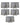 Men's Seamless Silky Microfibre Boxer Briefs – pack of 5 pieces, 5x dark grey