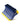 Men's Short Sports Socks with Honeycomb Knit – 6 navy short socks with yellow toe