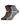 Calze sportive uomo in cotone a metà polpaccio – confezione da 5 paia, 1x nero + 1x marrone + 1x blu + 1x grigio scuro + 1x grigio chiaro