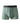 Men's Pinstripe Boxer Briefs – green striped boxer, front