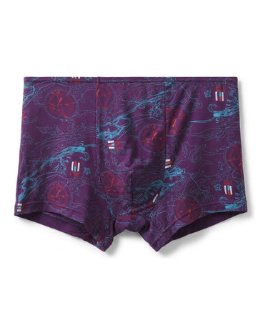 Boxer uomo in bambù elasticizzati con stampe – retro