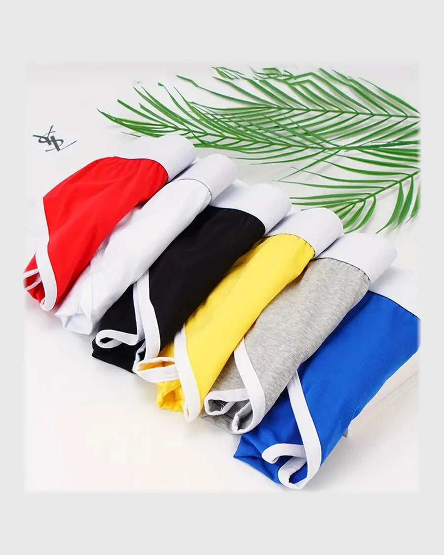 Slip uomo in cotone con elastico Sport – slip piegati in vari colori