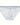 Men's V-Cut Perforated Mesh Briefs – white brief, back view