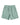 Pantaloncini verdi con coulisse, vista frontale