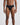 Men's Low-Rise Silky Microfibre Briefs – worn, front view