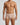Men's Sheer Silky Microfibre Boxer Briefs – worn, front view