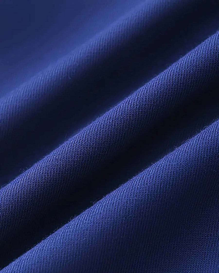 Gladde effen boxershorts heren – close-up van de gladde stof