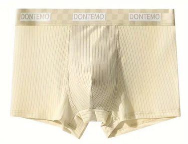 SET DI 4 BOXER DA UOMO IN SETA FRESCA, SENZA CUCITURE E TRASPIRANTI